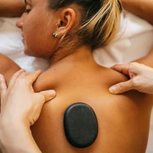 Hot stone massage treatment in Glasgow